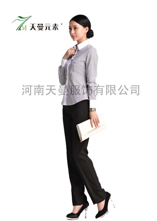 天曼元素女士長袖襯衣16