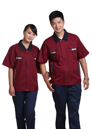 夏季純棉勞保工作服TMYSDX-014 夏季純棉勞保工作服TMYSDX-014