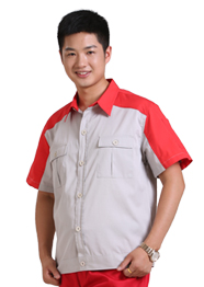 建筑工人工作服短袖套裝TMYSDX-013 建筑工人工作服短袖套裝TMYSDX-013