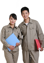 專業白色電焊服TMQMCX-0032 專業白色電焊服TMQMCX-0032