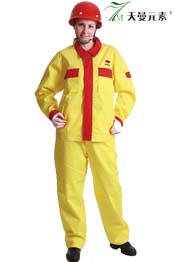 殼牌加油站黃色工作服TMDMSK-045 殼牌加油站黃色工作服TMDMSK-045