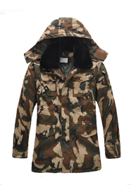 迷彩冬季保安防寒服TMBZF-009 迷彩冬季保安防寒服TMBZF-009