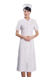 白色護士服大白褂定做TMHSF-049 白色護士服大白褂定做TMHSF-049
